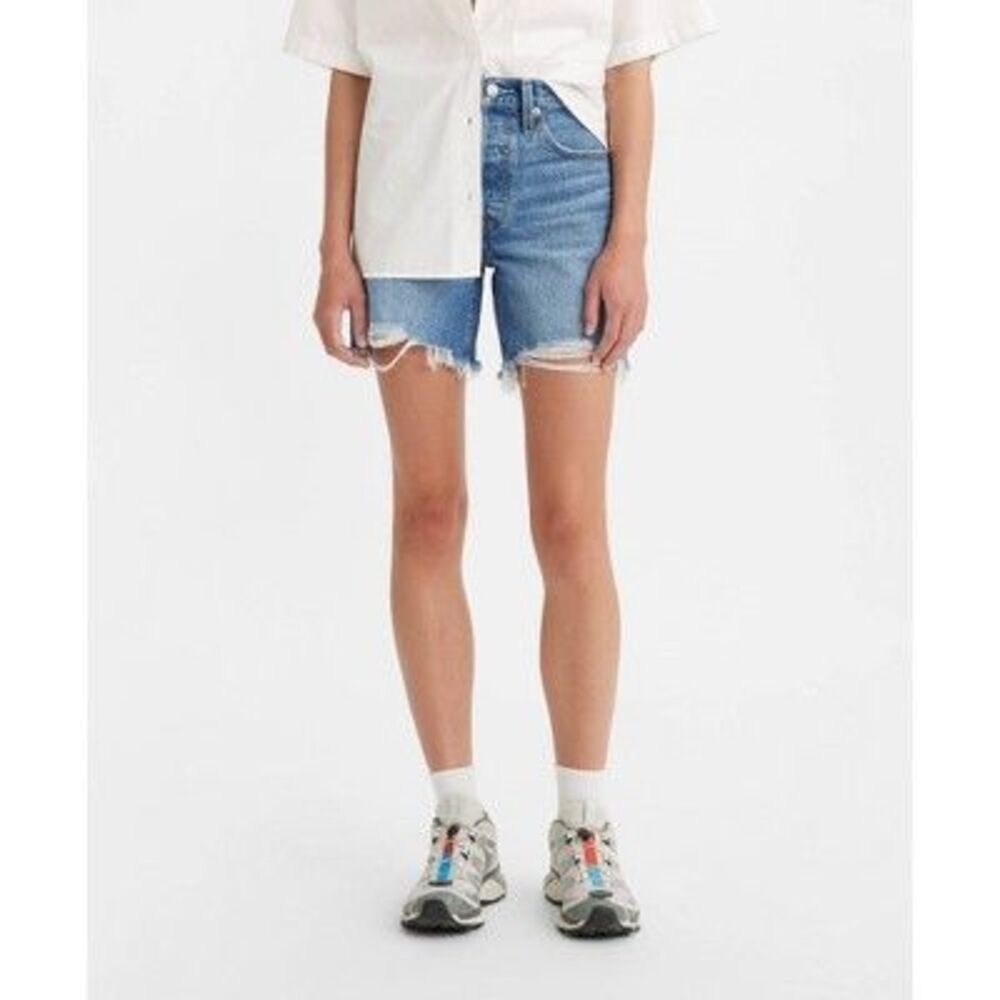 Levi's 501 Mid Thigh Women's Jean Shorts - Well Sure 27